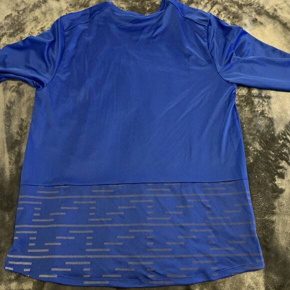 MEDIUM Nike Miler Running Dri-FIT UV Training Shirt Blue NWOT - Picture 6 of 6